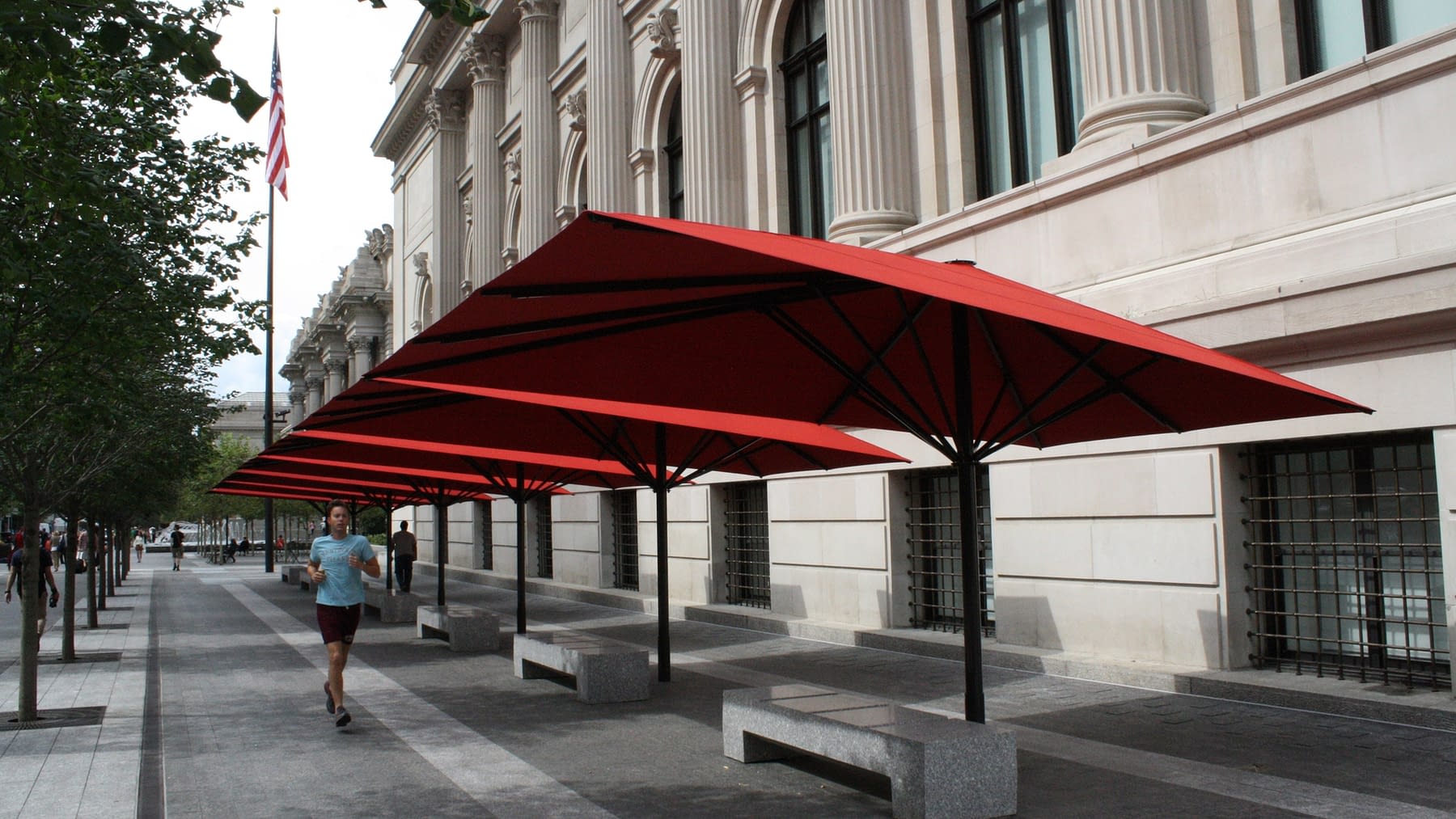 Metropolitan Museum of Art Custom Parasols Spatial Affairs Bureau